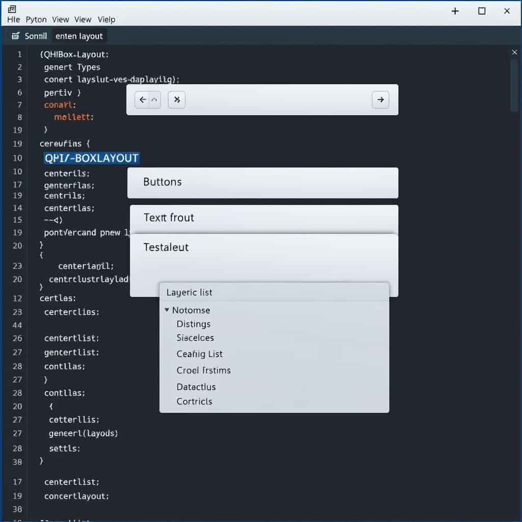 PyQt5 Interface Redesign Integrating Layouts