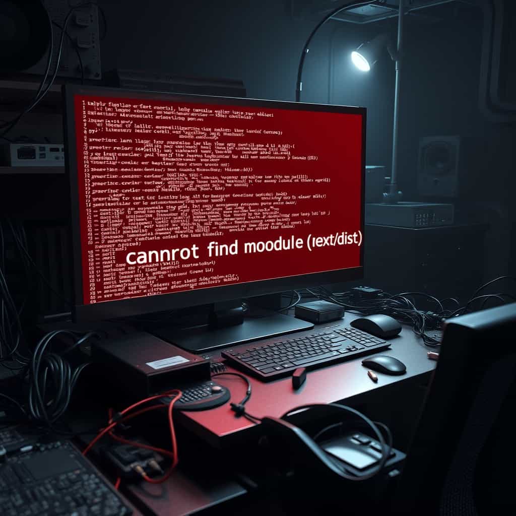 Nextjs Error- Fixing Cannot Find Module next/dist