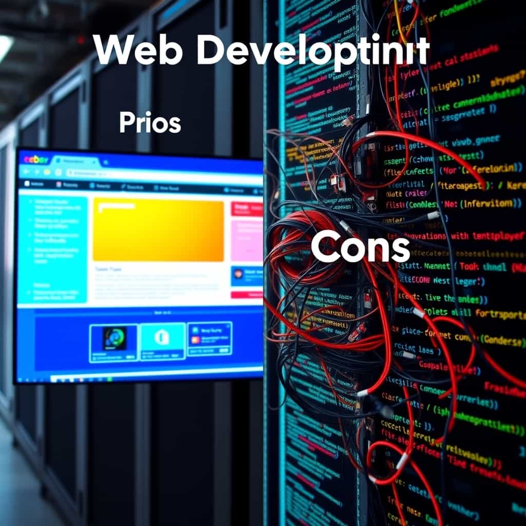 The Pros and Cons of Web Development - A Deep Dive 💻
